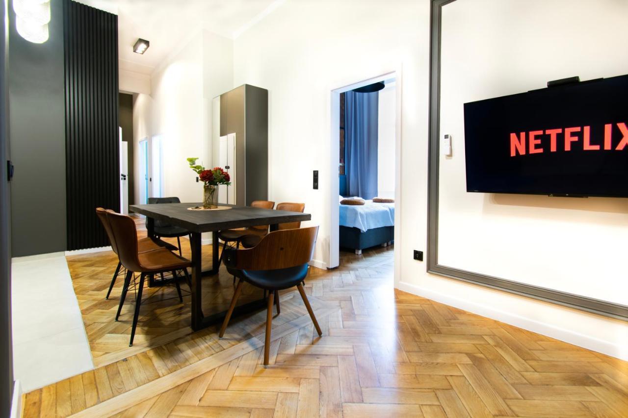 Modern Apartments Pilsudskiego Street Krakow Luaran gambar