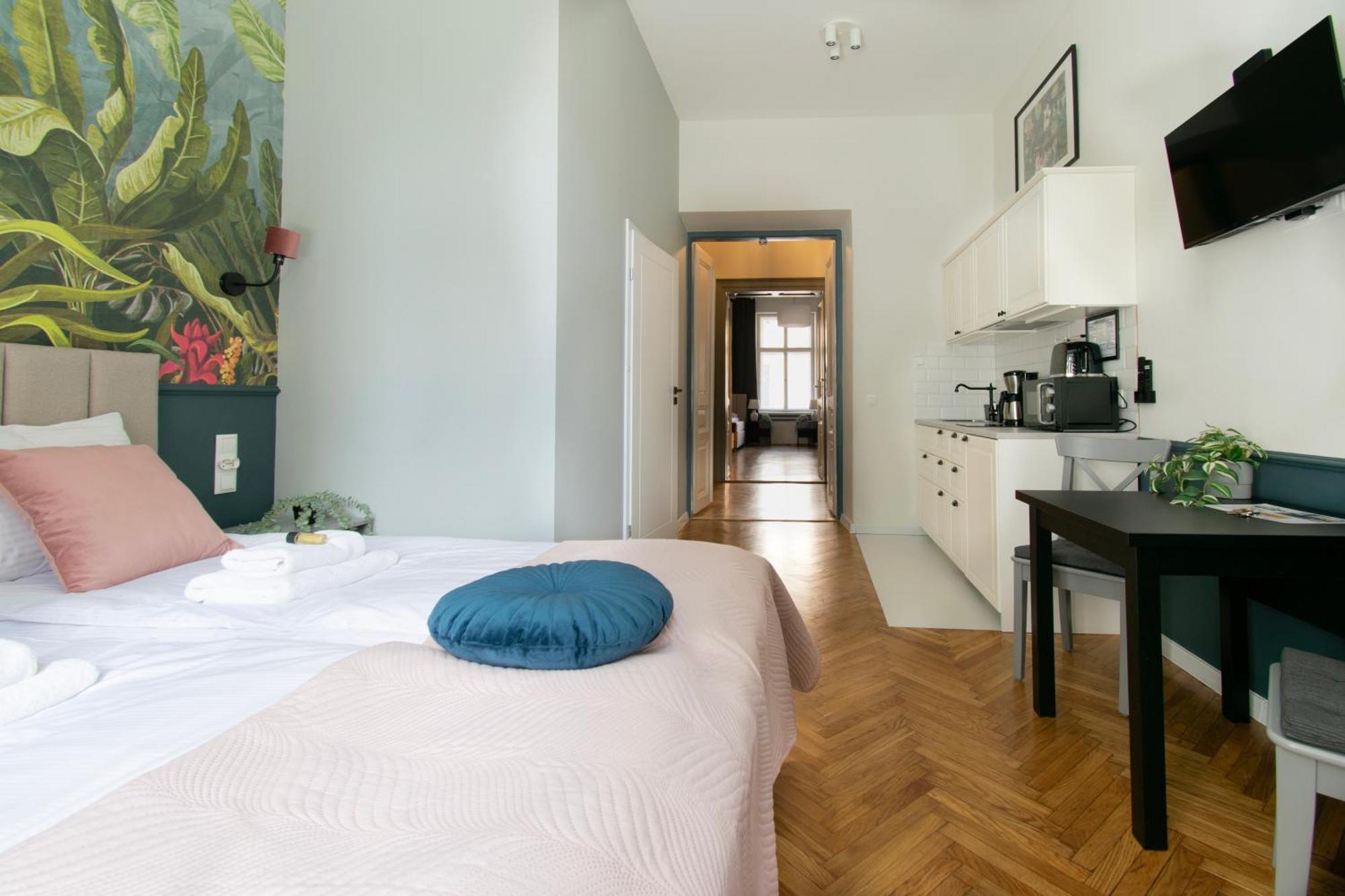 Modern Apartments Pilsudskiego Street Krakow Luaran gambar
