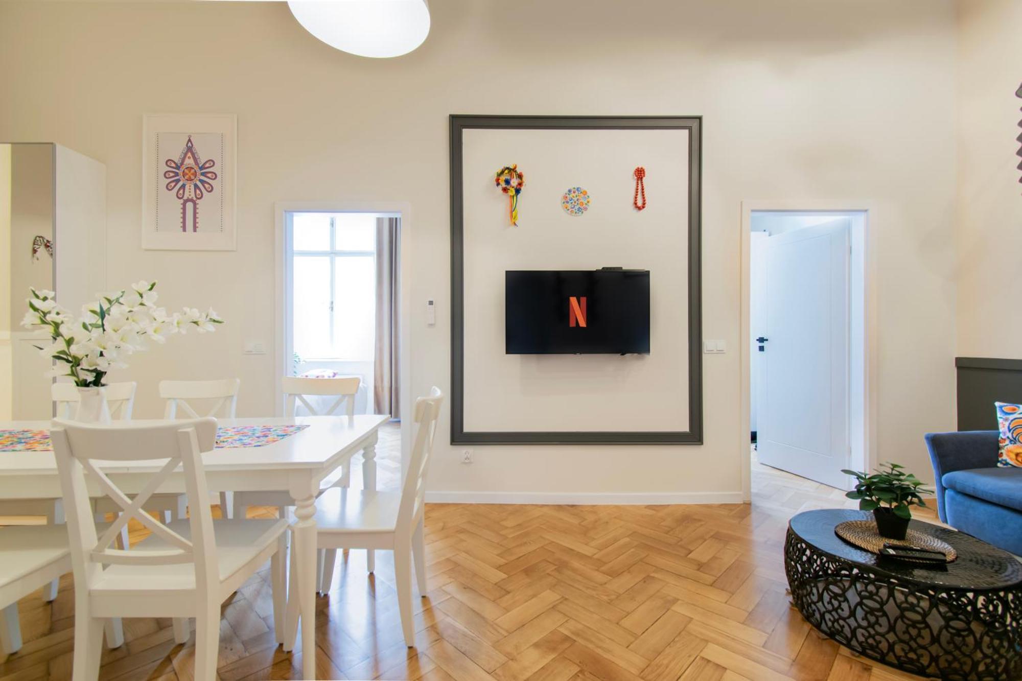 Modern Apartments Pilsudskiego Street Krakow Luaran gambar