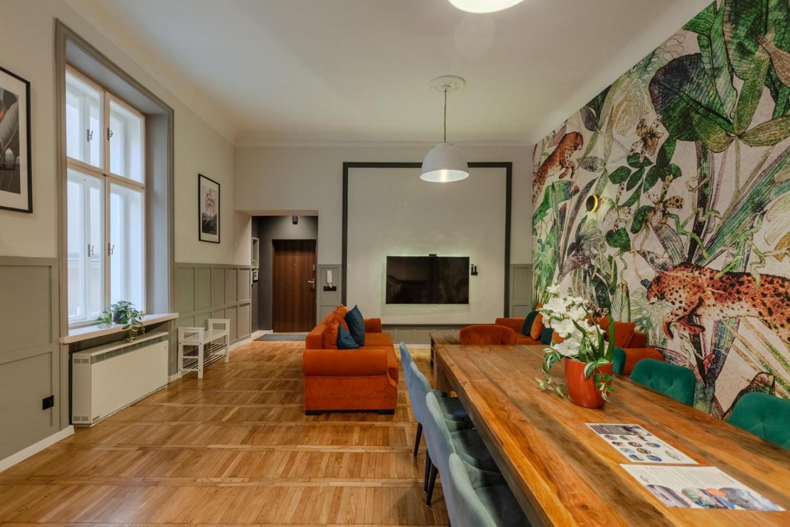 Modern Apartments Pilsudskiego Street Krakow Luaran gambar
